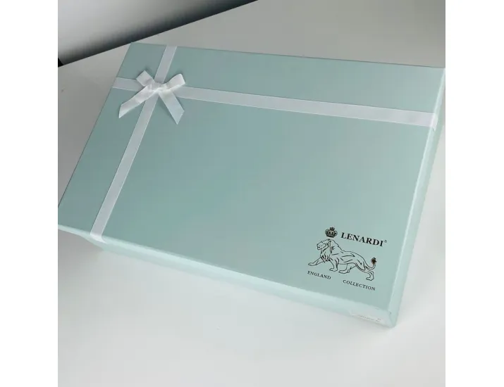 Чайный сервиз на 6 персон 22 предметов Lenardi 133-412 голубой