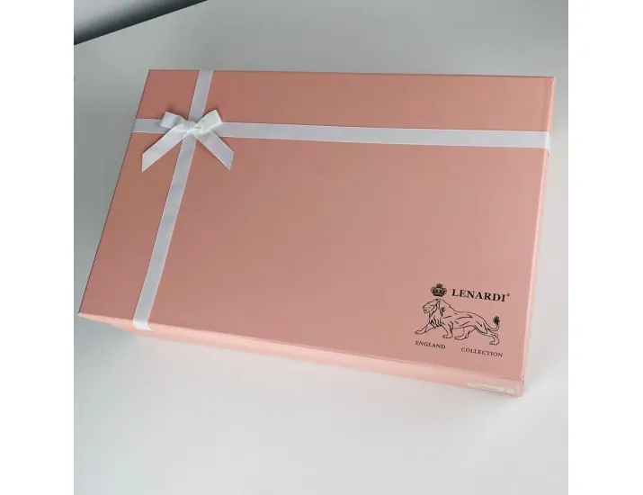 Чайный сервиз на 6 персон 20 предметов Lenardi 133-413 розовый