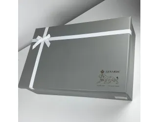 Чайный сервиз на 6 персон 20 предметов Lenardi 133-414 серый