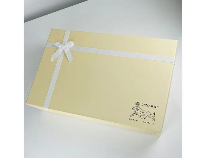 Чайный сервиз на 6 персон 20 предметов Lenardi 133-415 жёлтый