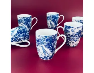 Набор из 6 кружек 310мл Lenardi 133-431