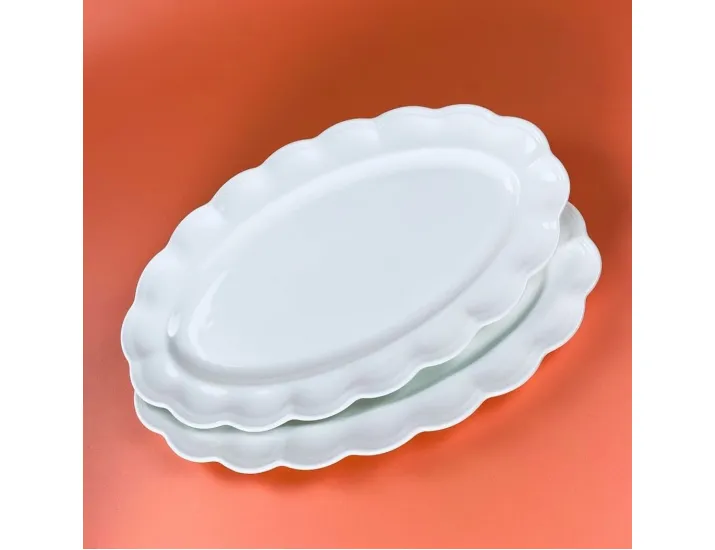 Набор из 2 овальных блюд 30,5см Lenardi Шармель 133-439