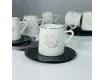 Набор чайных пар на 6 персон 12 предметов 220мл Lenardi 133-461