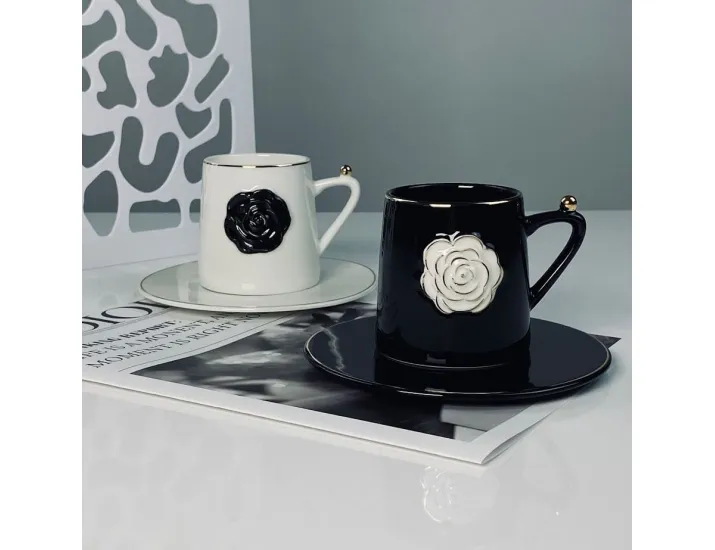 Набор чайных пар на 2 персон 4 предметов 220мл Lenardi 133-464