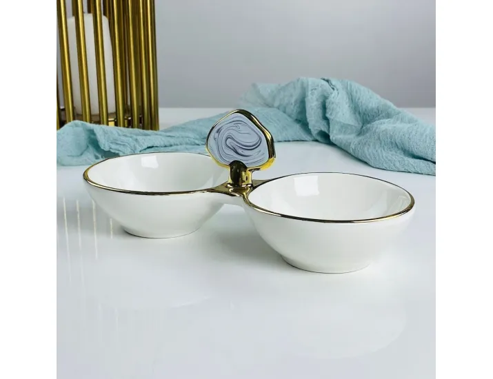 Менажница 22,5х10,5х8см Lenardi Лазурит 133-472