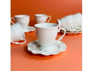 Кофейный набор 12пр. 100мл в под.уп.(х12)Фарфор