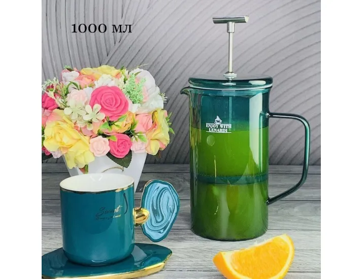 Френч-пресс 1000мл Lenardi 139-004