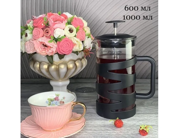 Френч-пресс 1000мл Lenardi 139-009