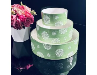 Набор из 3 салатников 21см,15,5см,10,5см Lenardi 142-081 зелёный