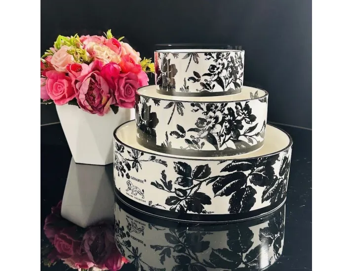 Набор из 3 салатников 21см,15,5см,10,5см Lenardi 142-083 черный