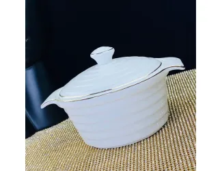 Круглый салатник 28см с крышкой 142-148