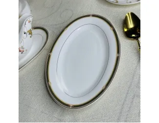 Овальное блюдо 23см Lenardi Кассиопея 145-387