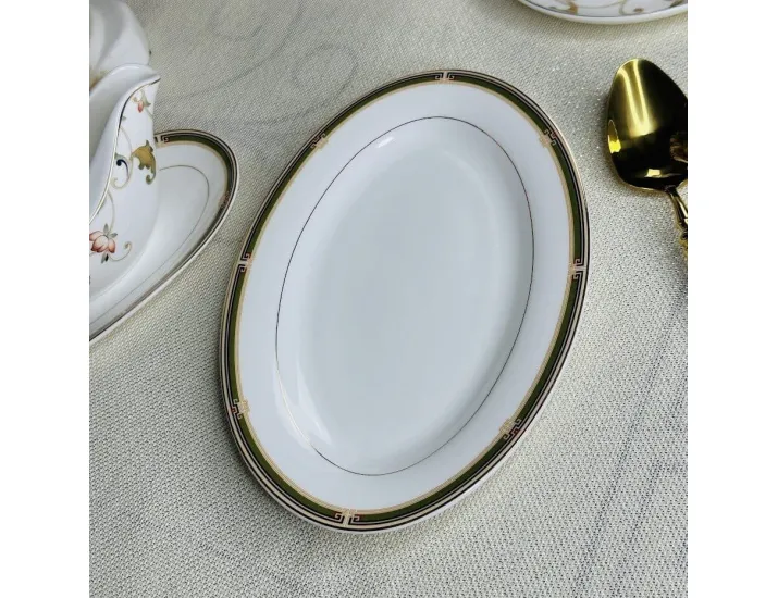 Овальное блюдо 23см Lenardi Кассиопея 145-387