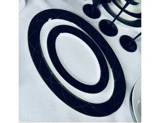 Блюдо овальное 23см Lenardi Pandora 145-423