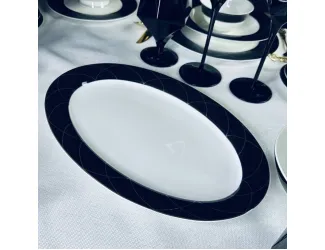 Блюдо овальное 35,5см Lenardi Pandora 145-424