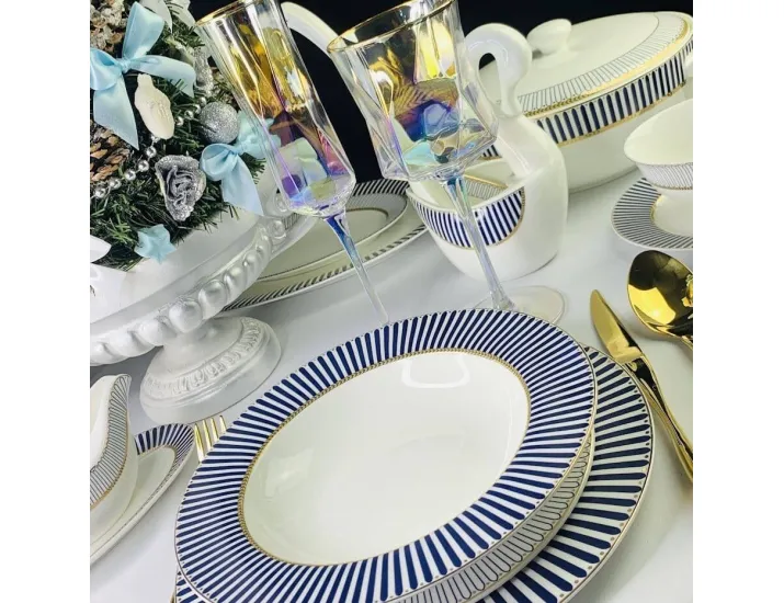 Обеденный сервиз на 6 персон 28 предметов Lenardi Инфанта 145-451