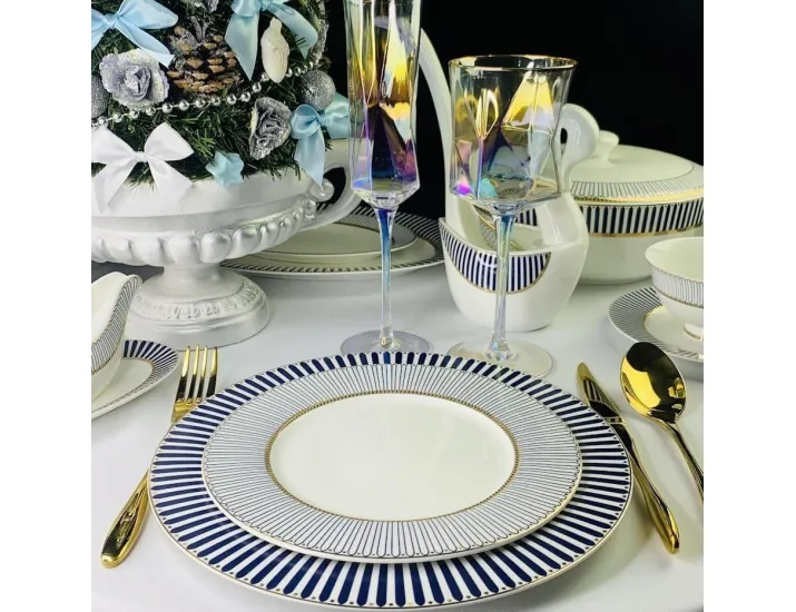 Набор из 6 тарелок 22см Lenardi Инфанта 145-457