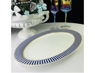 Овальное блюдо 35,5см Lenardi Инфанта 145-460