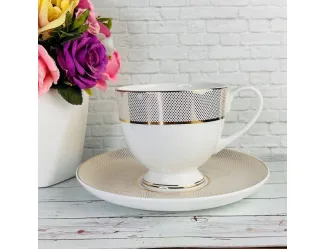 Чайный набор 12предметов 220мл Lenardi Золотая Симфония 145-502