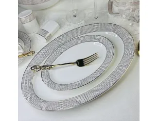 Овальное блюдо 35,5см Lenardi Севилья 145-543