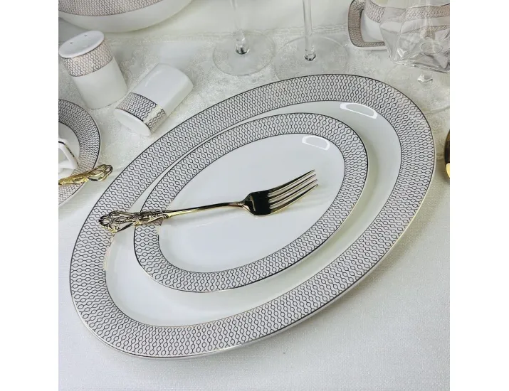 Овальное блюдо 23см Lenardi Севилья 145-542