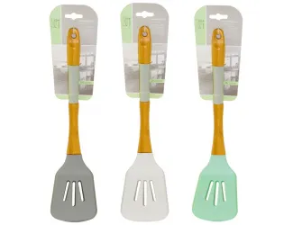 Силиконовая лопатка с прорезями 33 см (х48)