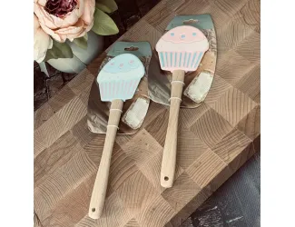 Силиконовая лопатка 24 см (х96)Силикон