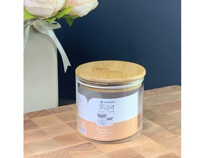 Банка для сыпучих продуктов 650мл Lenardi 160-166