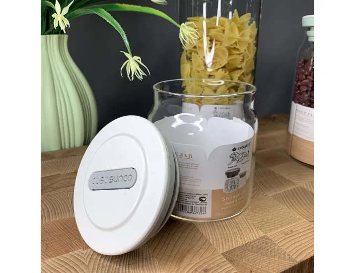 Банка для сыпучих продуктов 600мл Lenardi 160-183