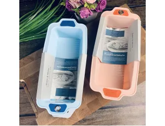 Силиконовая прямоугольная 26х14х6 см форма для выпечки (х24)