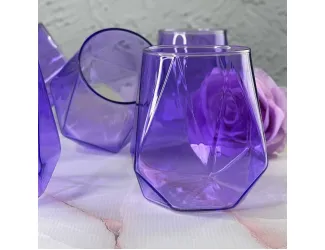 Набор стаканов 6шт 350мл Lenardi 160-267 фиолетовый