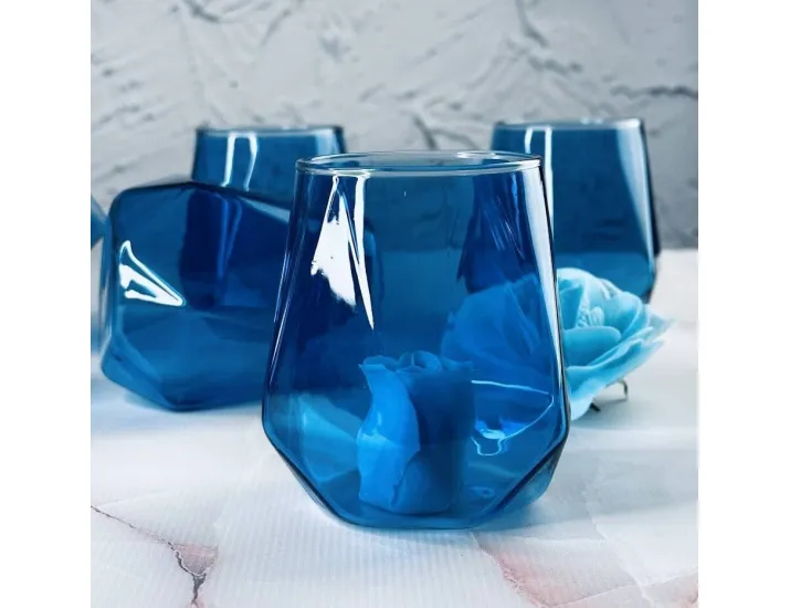 Набор стаканов 350мл Lenardi 160-269 синий