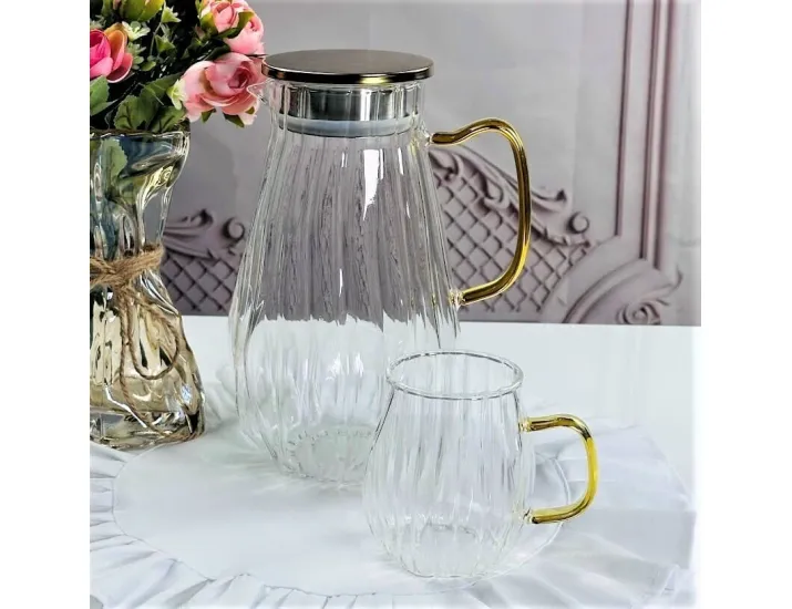 Набор графин 1800мл и 6 стаканов Lenardi 160-287