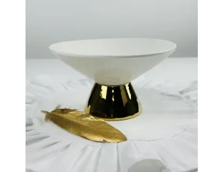 Конфетница 18х10см на ножке MULTICOLOR 163-010