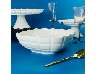 Квадратный салатник 25,5х9см Lenardi Корнелия 163-055