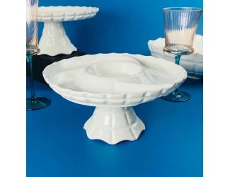 Менажница 25х12см на ножке Lenardi Корнелия 163-061