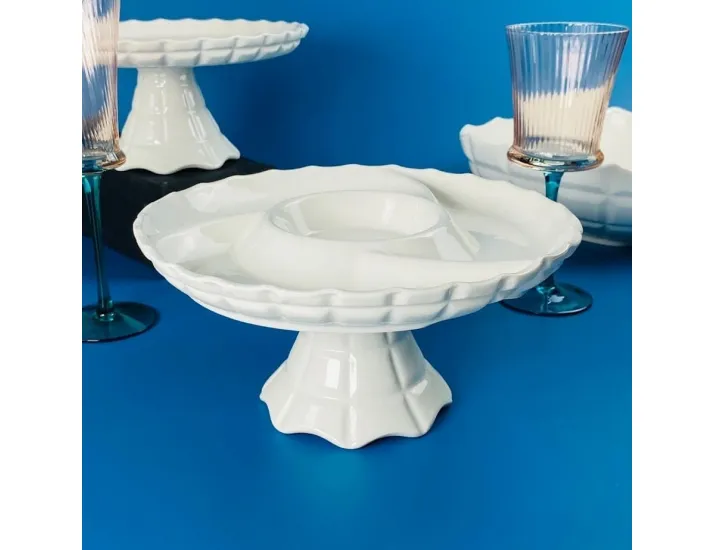 Менажница 25х12см на ножке Lenardi Корнелия 163-061