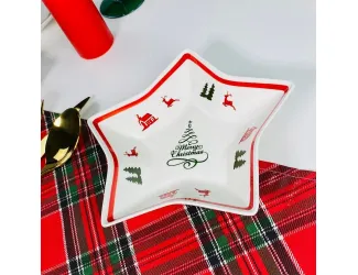 Блюдо-звезда 20см Lenardi НОВЫЙ ГОД 164-048