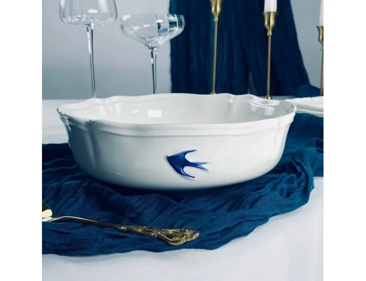 Салатник 23см Lenardi Ласточки 164-150