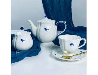 Чайный сервиз 14 предметов Lenardi Ласточки 164-156