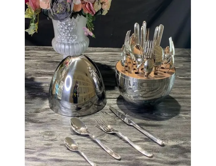 Набор столовых приборов Lenardi 24 предмета на подставке 197-024