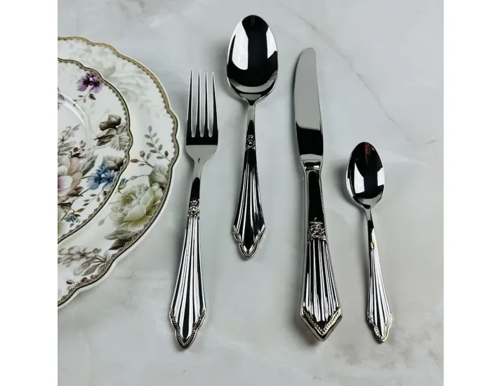 Набор столовых приборов на 6 персон 24 предмета Lenardi 197-038