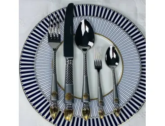 Набор столовых приборов на 6 персон 30 предмета Lenardi 197-040