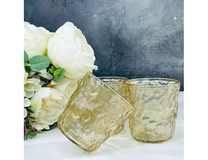 Набор стаканов 280мл Lenardi 200-014 янтарный