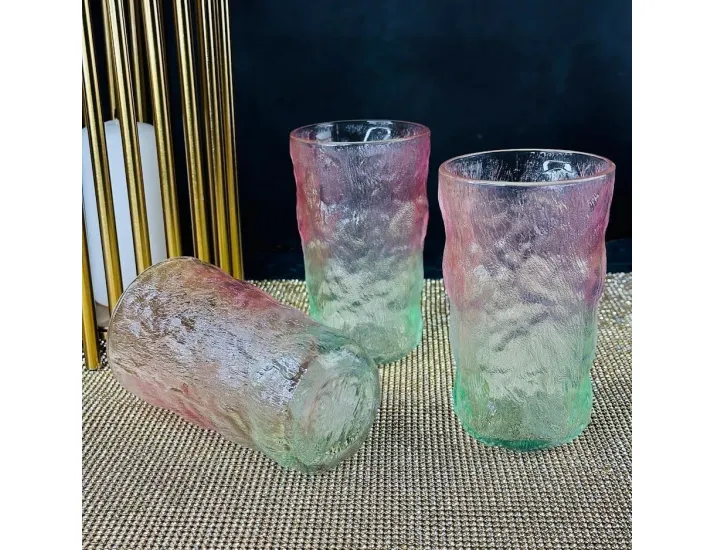 Набор стаканов 350мл Lenardi 200-021 розовый