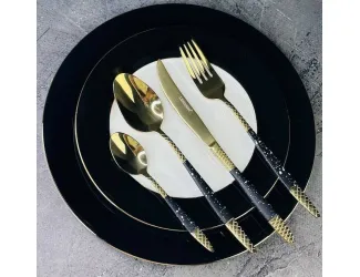 Набор столовых приборов на 6 персон 24 предмета Lenardi 200-027