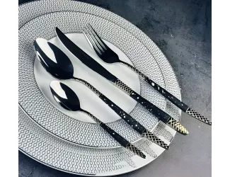 Набор столовых приборов 24пр. в под.уп.(х12)Нержавеющая сталь