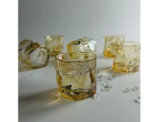 Набор стаканов 6шт 240мл Lenardi 200-039 янтарный