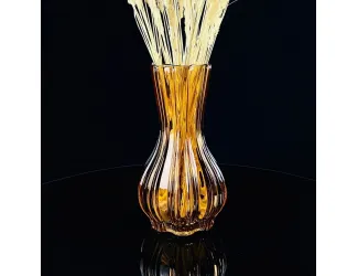 Ваза 26см Lenardi 200-077 янтарная