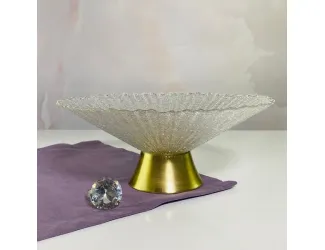 Фруктовница 26см на ножке 200-114